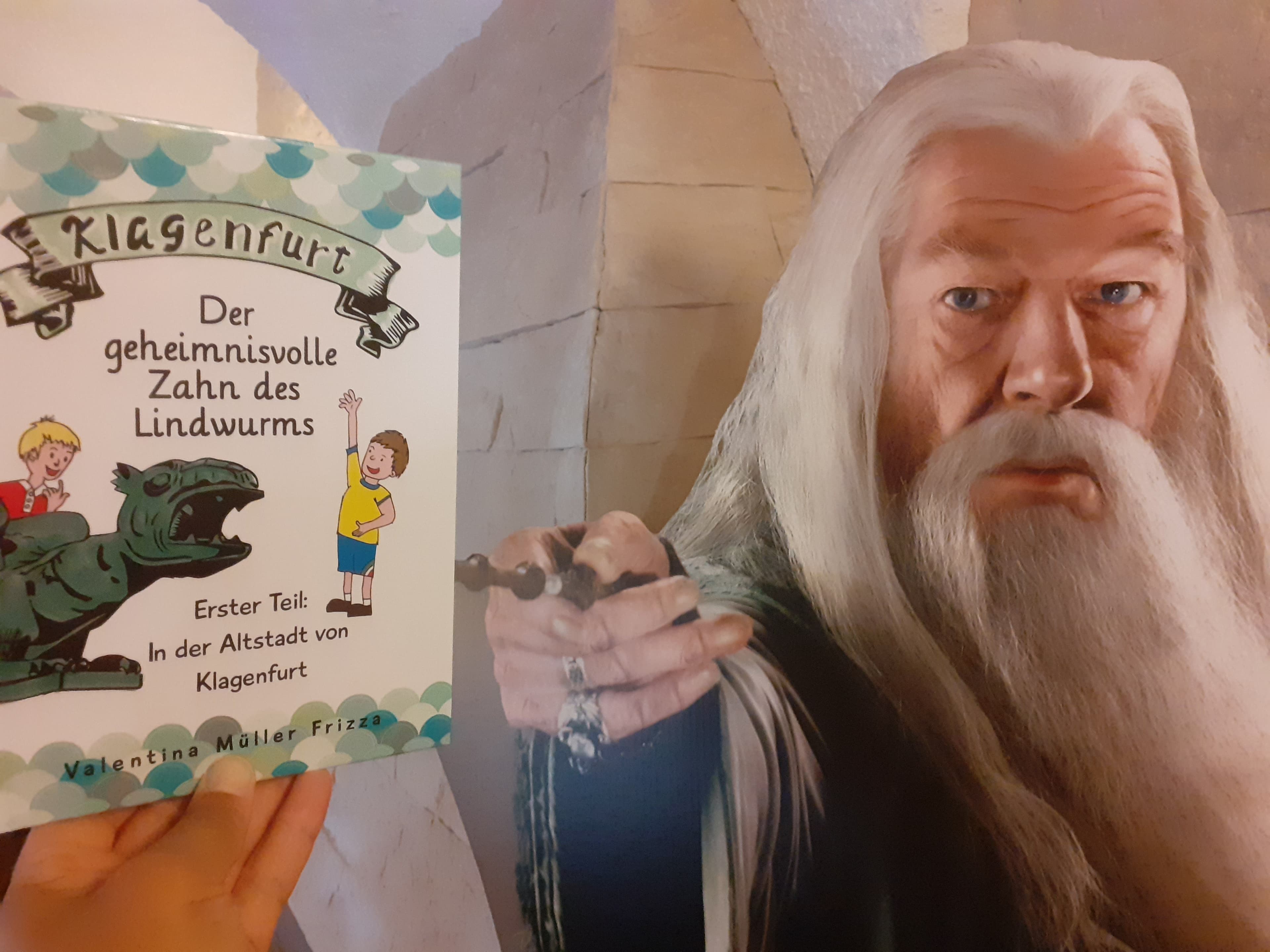 Dumbledore-Zitat im Café