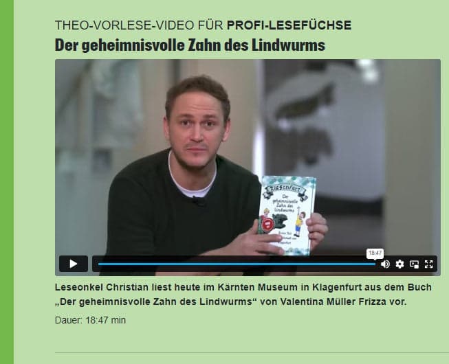 Vorlesevideo von Christian Krall